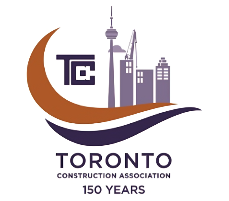 A logo of the toronto construction association.